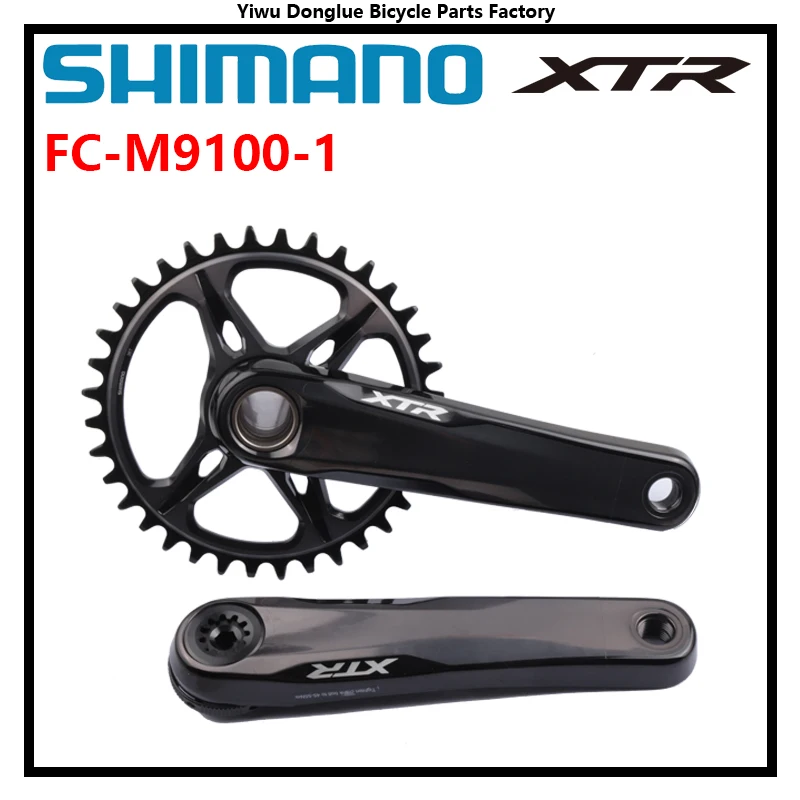 パーツ SHIMANO XTR FC-M9100 175mm Shimano XTR FC-M9100-1 12S 36T 175mm Crankset (w/o BB) | eBay