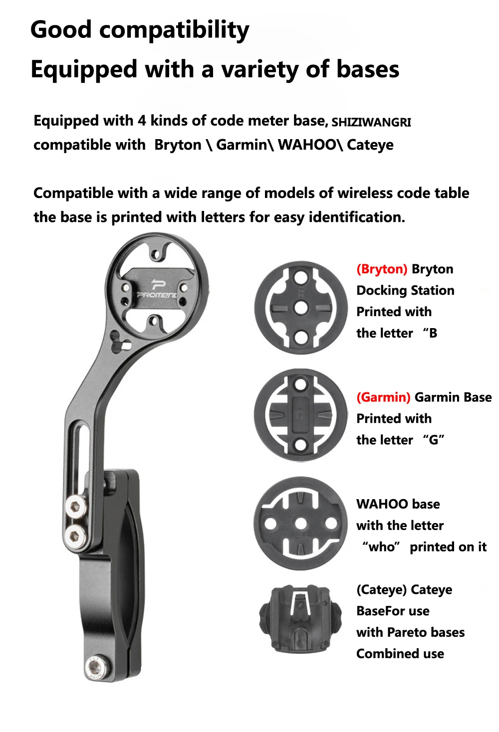 Description Picture 4 of itemBike Computer Extended Mount Road Bicycle Code Table Rack for Garmin Gopro Bike Speedometer Mount Holder Cycling Accessories