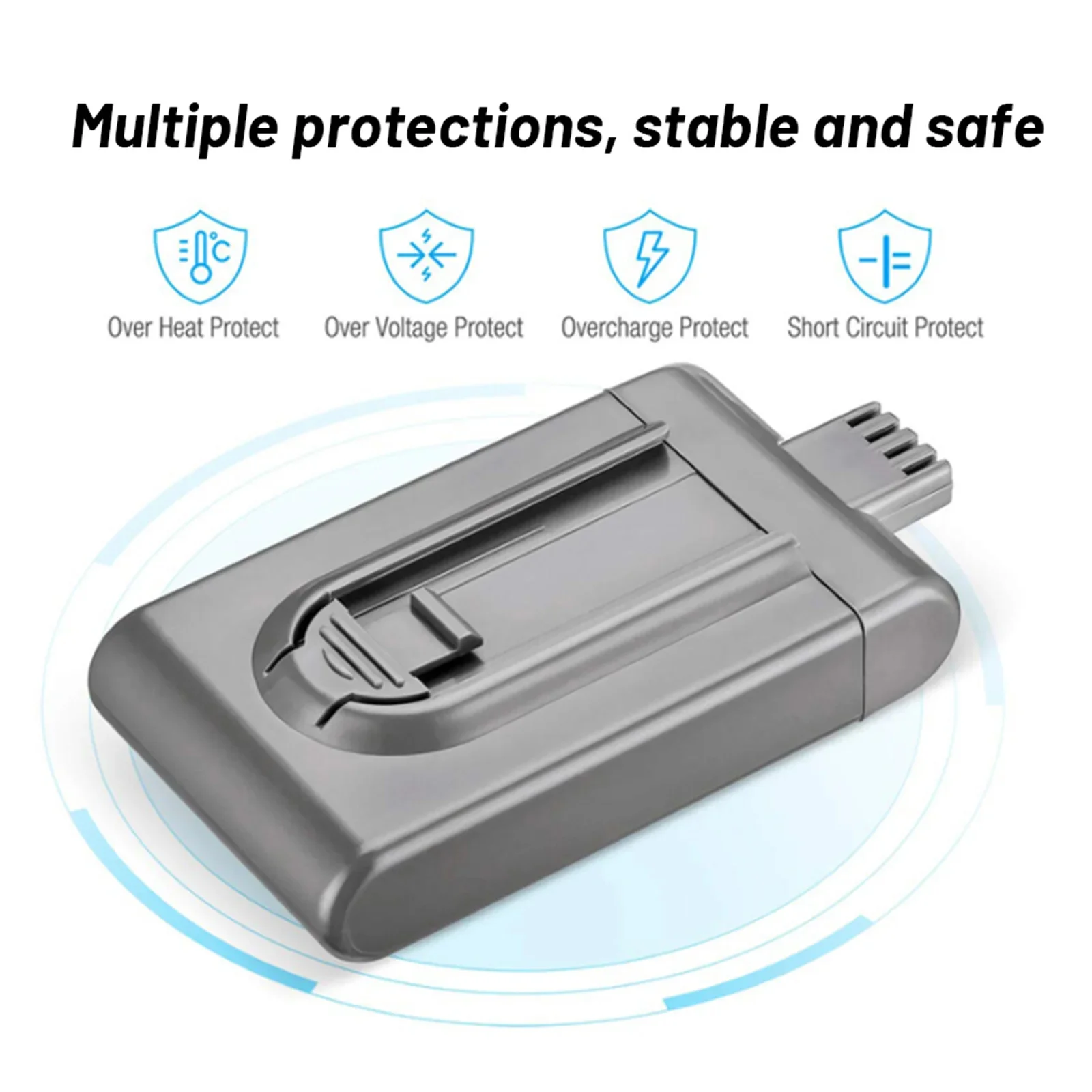21.6V  lithium-ion rechargeable battery for Dyson vacuum cleaner DC16 DC12 12097 BP01 912433-01 L50 replacement battery 2