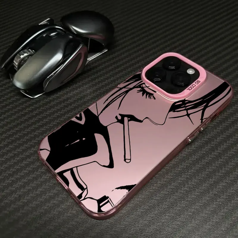 Japanese Anime NANA Coque For Apple iPhone 16e 16 14 15 13 11 Pro Max Case 15 Plus 12 13 Mini 16e Shockproof Phone Cover Nanas