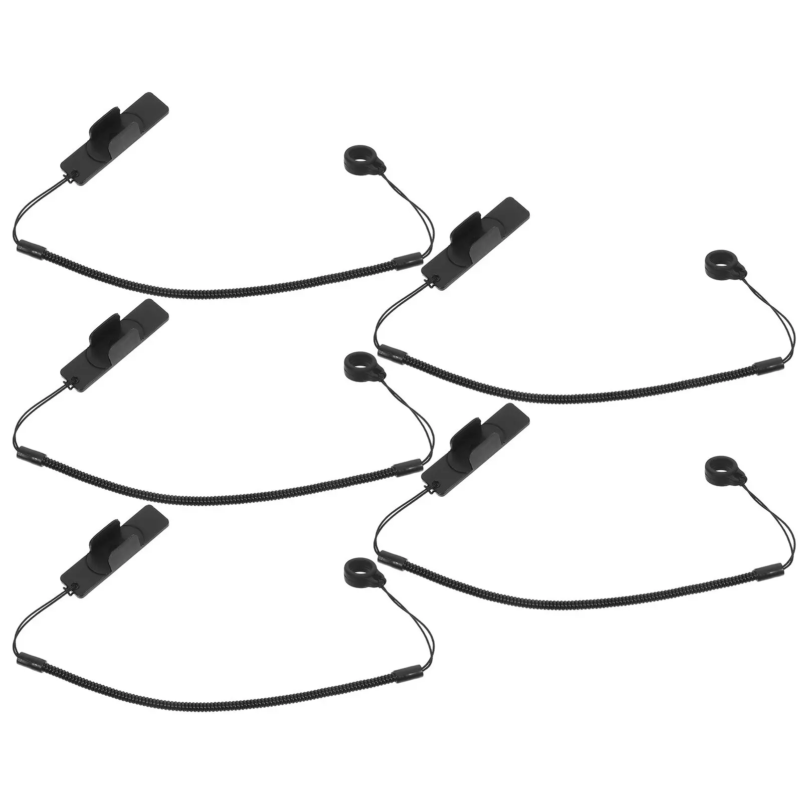 5Pcs 스타일러스 홀더 코일 스프링 펜 끈 테더 태블릿 드로잉 펜용 분실 방지 탄성 펜 스트랩 터치 스크린