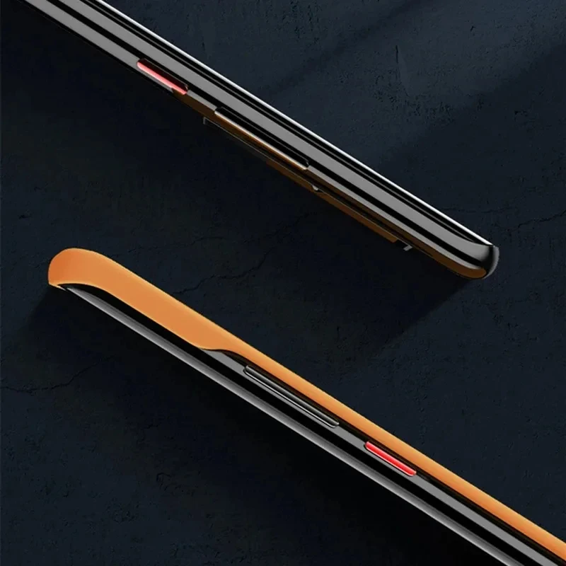Ultra Slim Frameless Hard Matte Back Cover