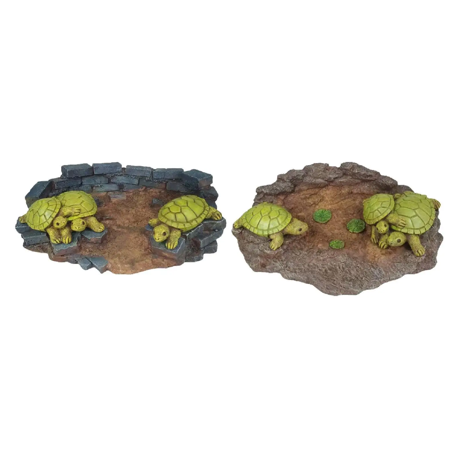 Gutter Downspout Yard Animal Sculpture Patio Decorative Turtle Splash Block