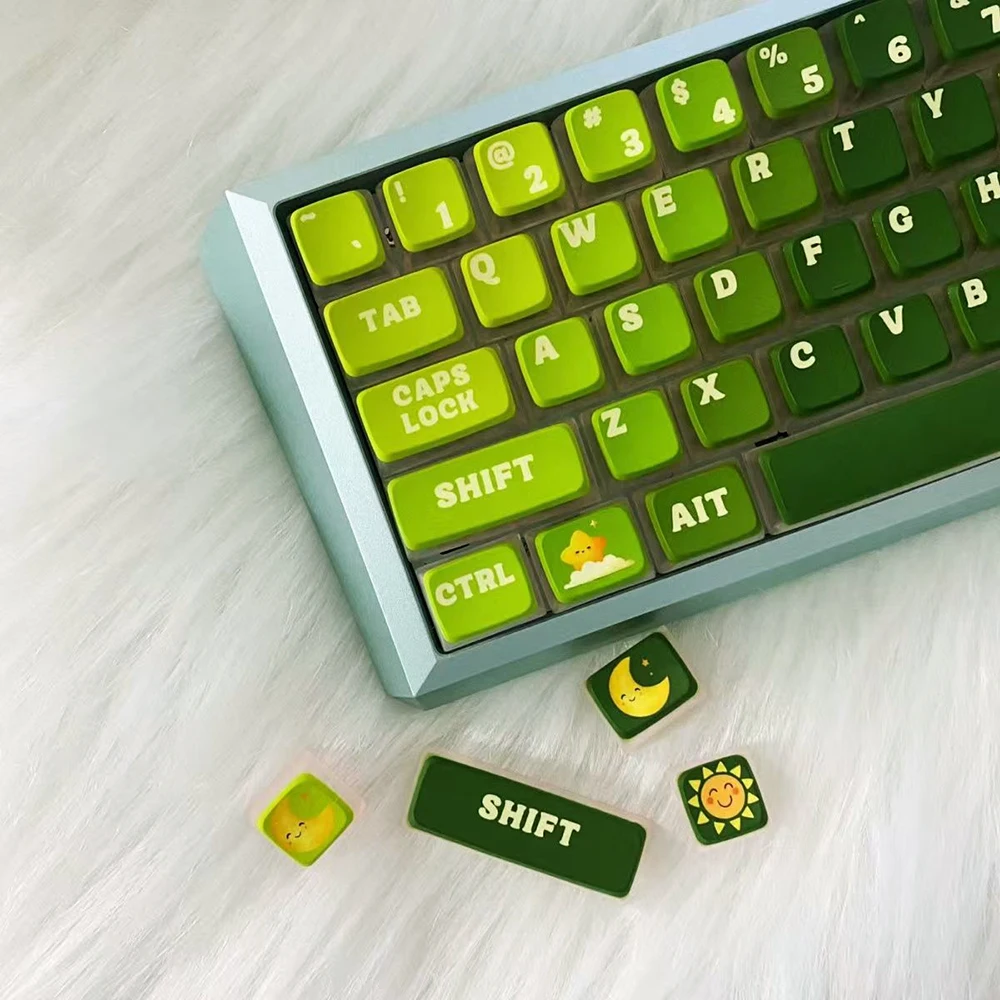 SAX Profile Pudding Keycaps PBT PC for Cherry MX Switches on 61 63 67 68 75 84 87 96 104 108 Mechanical Keyboards 28 S447f0fc0eeba4644ade7cf5f8b111bedF