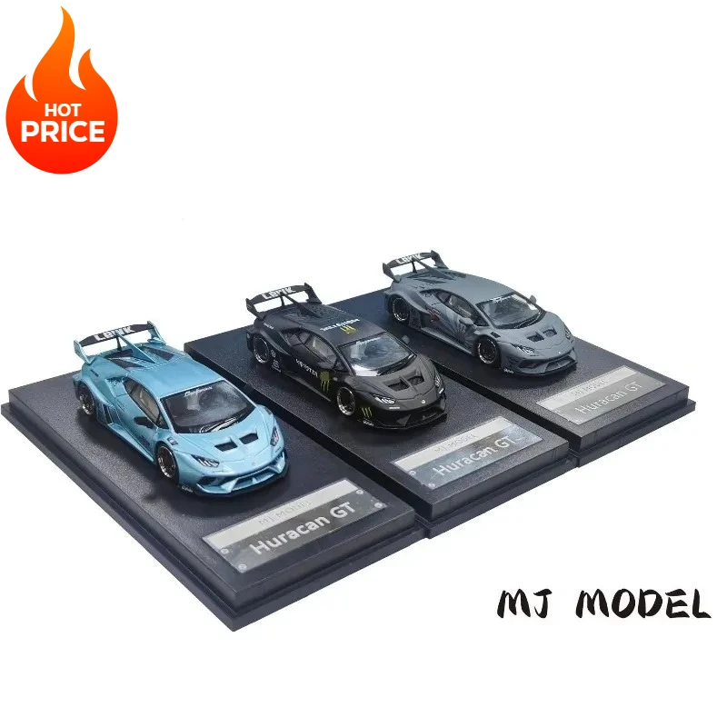 MJ 1:64 람보르기니 LP610 GT 우라칸 다이캐스트 자동차 모델 컬렉션