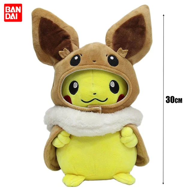 Peluche 30 cm Pikachu Pokémon - Cadeaux Enfants Bandai