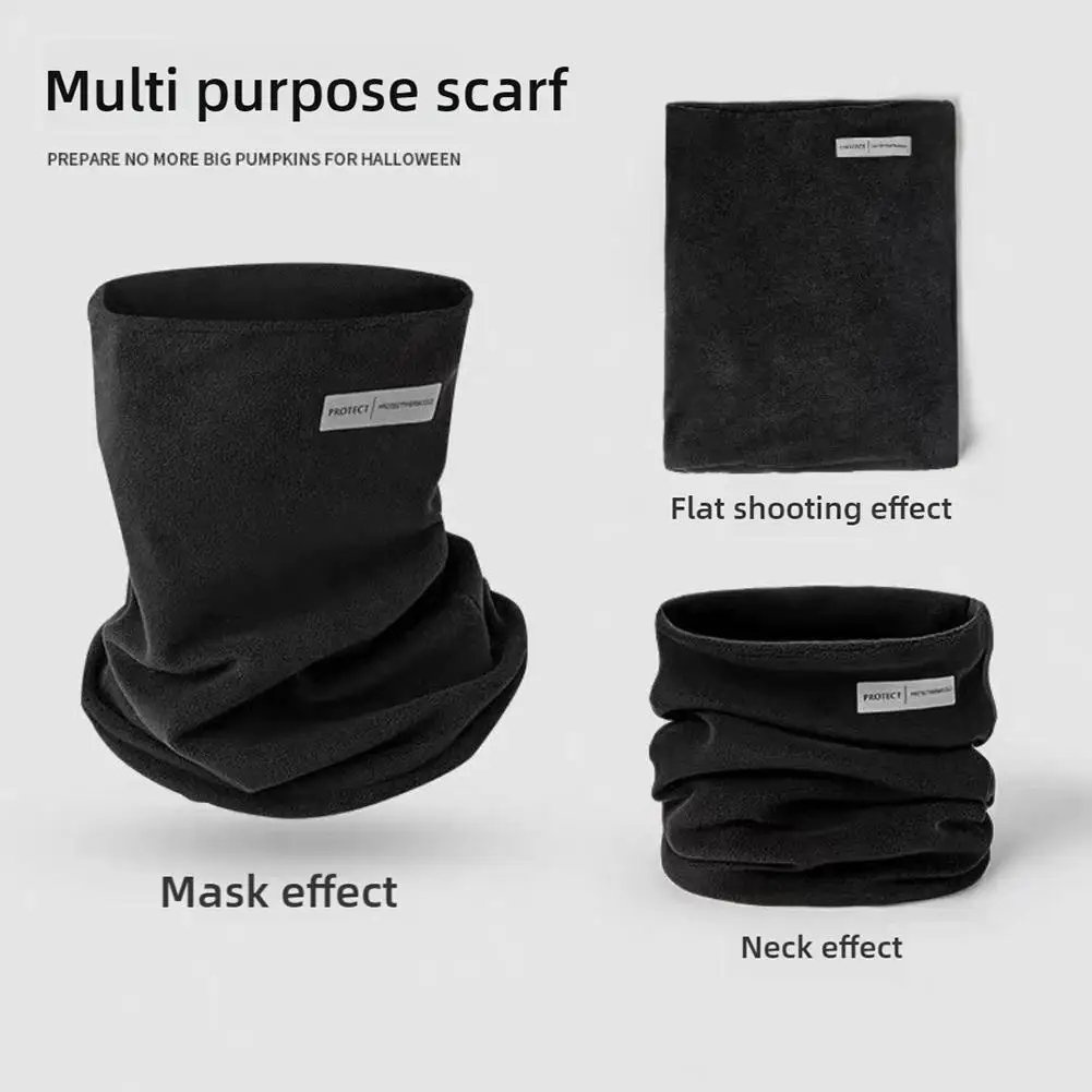 Winter Warm Polar-fleece Balaclava Unisex Full Face Mask Neck Warmer Cycling Skiing Motorcycling Winter Sports Cap Face Cover 5