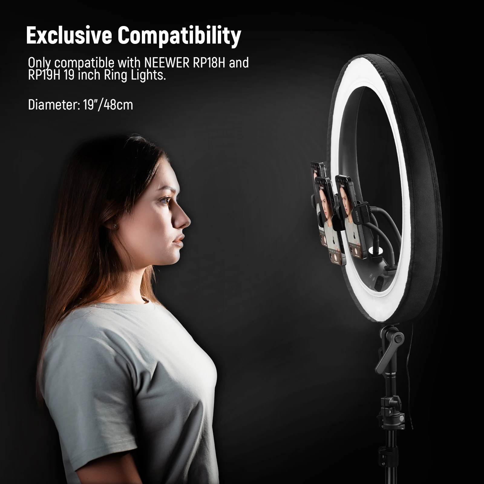 Aro De Luz Marca Neewer NEEWER-difusor De Luz De Anillo