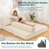 Многофункциональный складной диван-кровать размера «queen-size» с подушкой, складной матрас с поддержкой спины, напольный диван для домашнего офиса