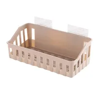 Bathroom Corner Shower Shelf Toilet Adhesive Shampoo Gel Storage Basket Wall Hanging Bathroom Rack Bedside Sundries Storage Case 2