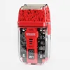 WMARK's new NG-995 transparent body titanium plated blade head reciprocating USB razor Electric men's razor 6