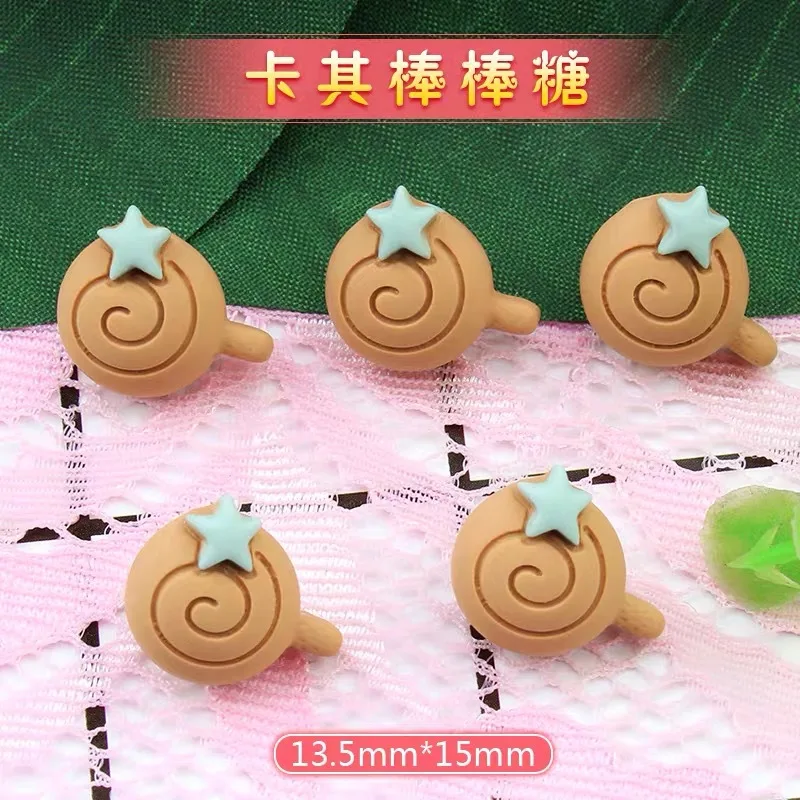 6PCS Tier Kinder Cartoon Baby Schöne Harz Tasten Für Kleidung Kind Strickjacke Mantel Pullover DIY Nähen Hand Holz – Detail 11