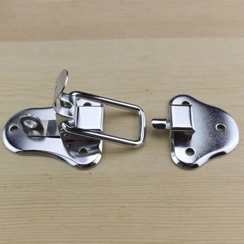 Practical Wooden Box Catch Clasp Hasp Latch Lock Jewelry Box Hinges Hasp Furniture Hardware Accessories Jewelry Tool Chest