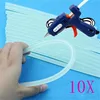 10Pcs 7x100mm Clear Hot Melt Glue Stick For Glue Gun High Viscosity Adhesive Sealing Wax Stick Repair Tool Kit DIY Hand Tool 1