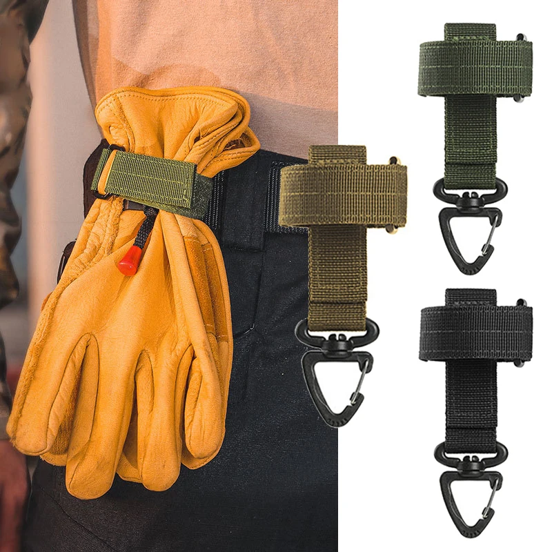 New Multi-Purpose Nylon Gloves Hook Work Gloves Safety Clip Outdoor  Tactical Gloves Climbing Rope Anti-Lost Camping Hanging Buck - AliExpress