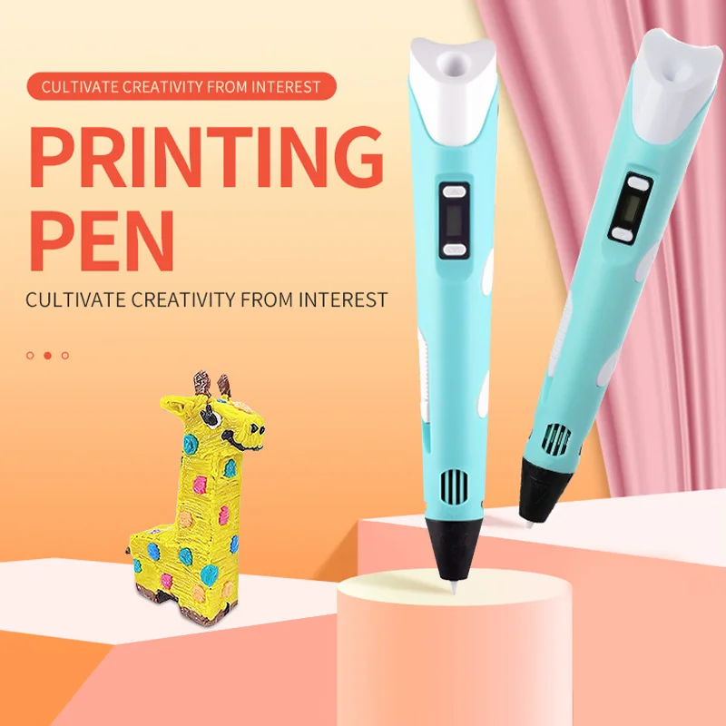 Update DIY 3D Pen 3d Printing Pen with Type- C Charging 3d Pens Set for  Kids Chidren Best Birthday Christmas Creative Gift - AliExpress