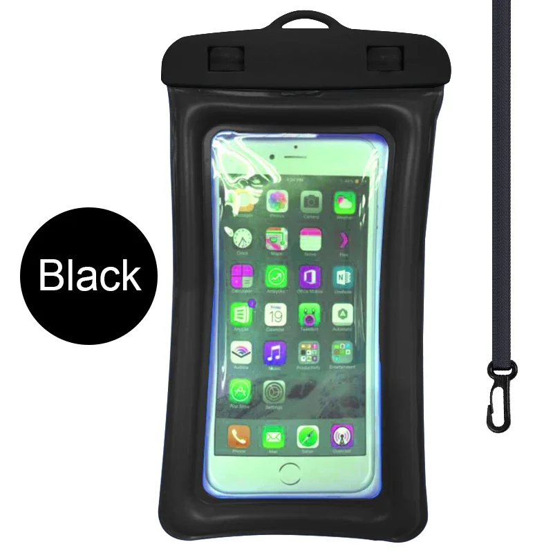 Floating Airbag Waterproof Swim Bag Phone Case
