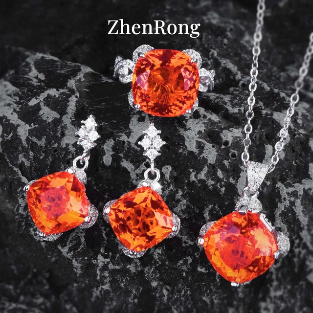 Orange Topaz Jewels