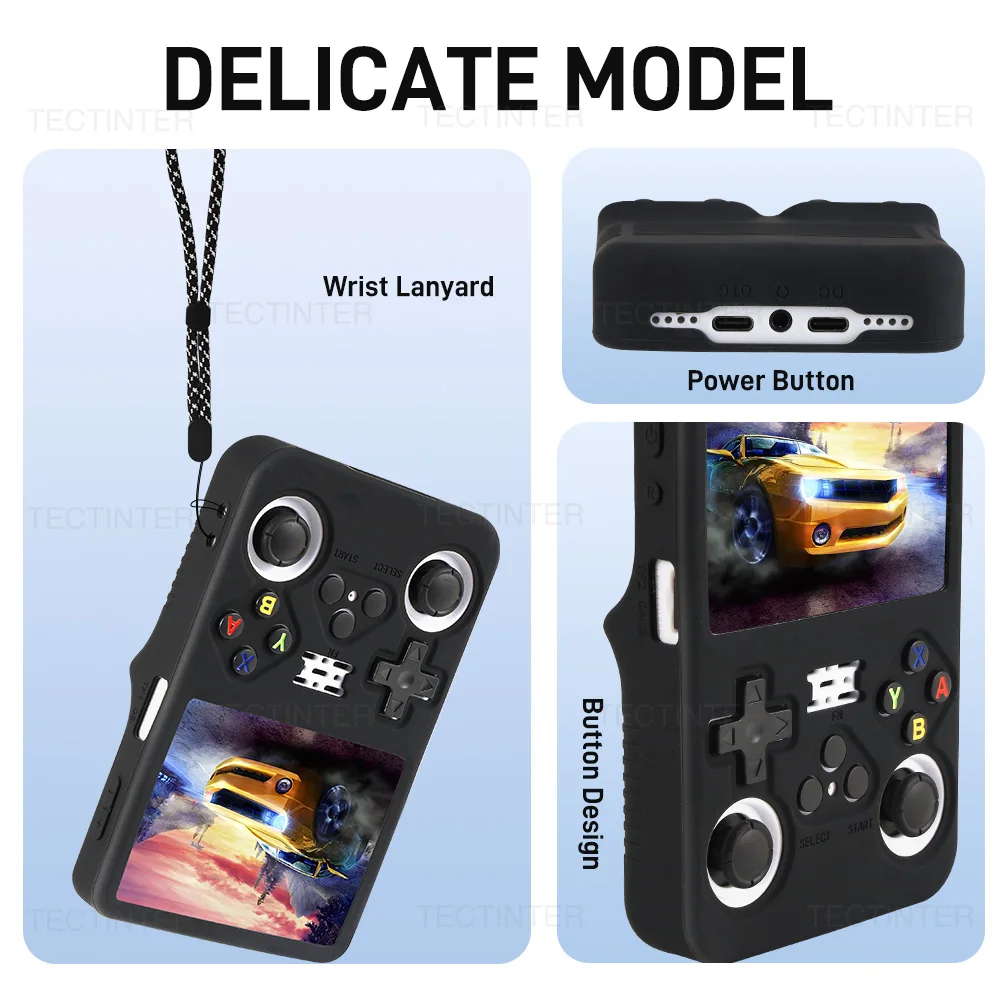 Silicone Case for R36S Handheld Game Player Protective