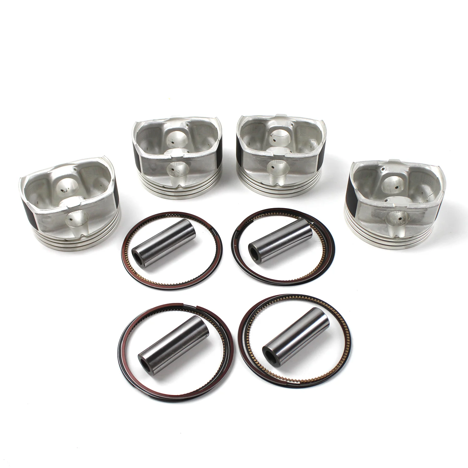 Engine Pistons Rings Set For 2007&ndash; Hyundai Kia Sonata Sorento G4KE 2.4L 23410-2G200 234102G200 Car Replacement Parts