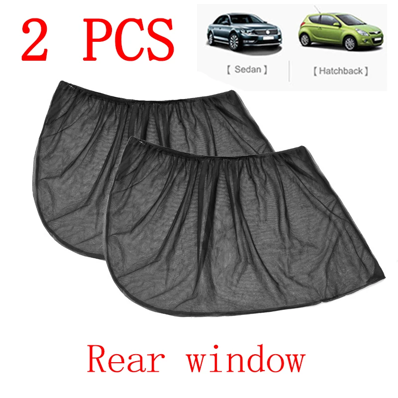 2pc Rear window