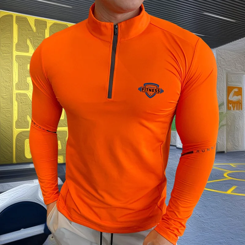 Fitness Long Sleeve Top Men, Long Sleeve Exercise