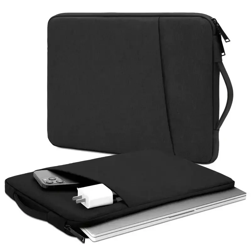1pc Simple Plush Laptop Case With Anti Drop and Shockproof 13/14/15/15.6 Inch Laptop Liner and Tablet Protective Case 1PC