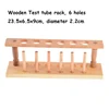 1pcs 6/8/24/40/50 Holes Plastic Lab Test Tube Support Test Laboratory Transparent Rack/Shelf For Supplies Tool 4