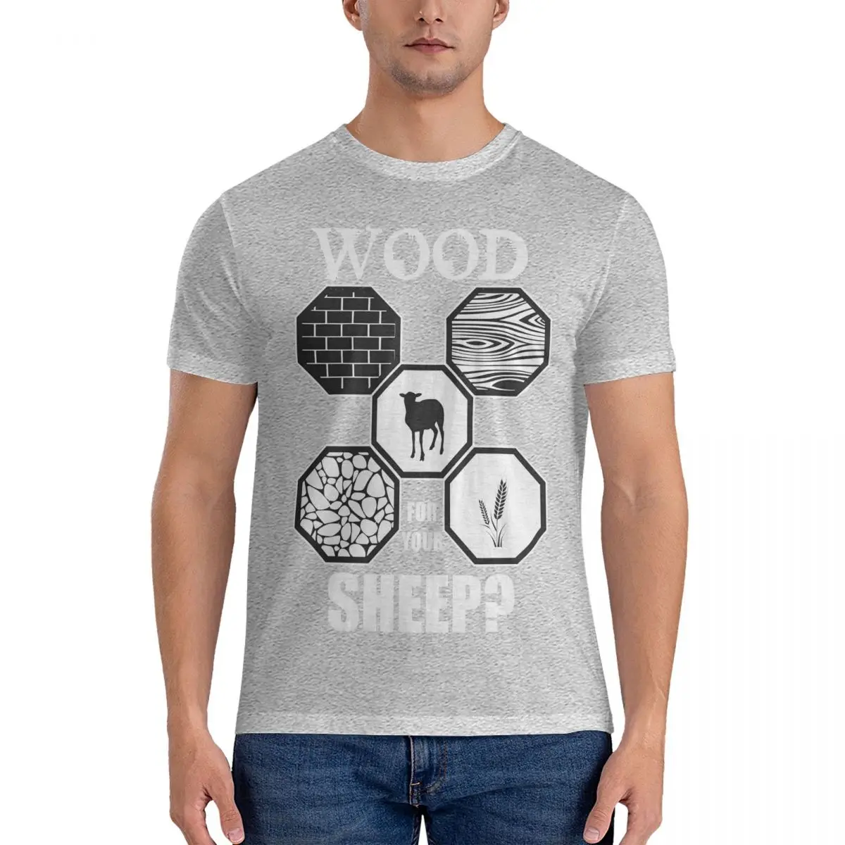 thumbnail image 1 of Camisetas de colonos para hombre, camisetas de algodón C-Catan, camisetas novedosas de manga corta con cuello redondo, camisetas estampadas, 1 of 7