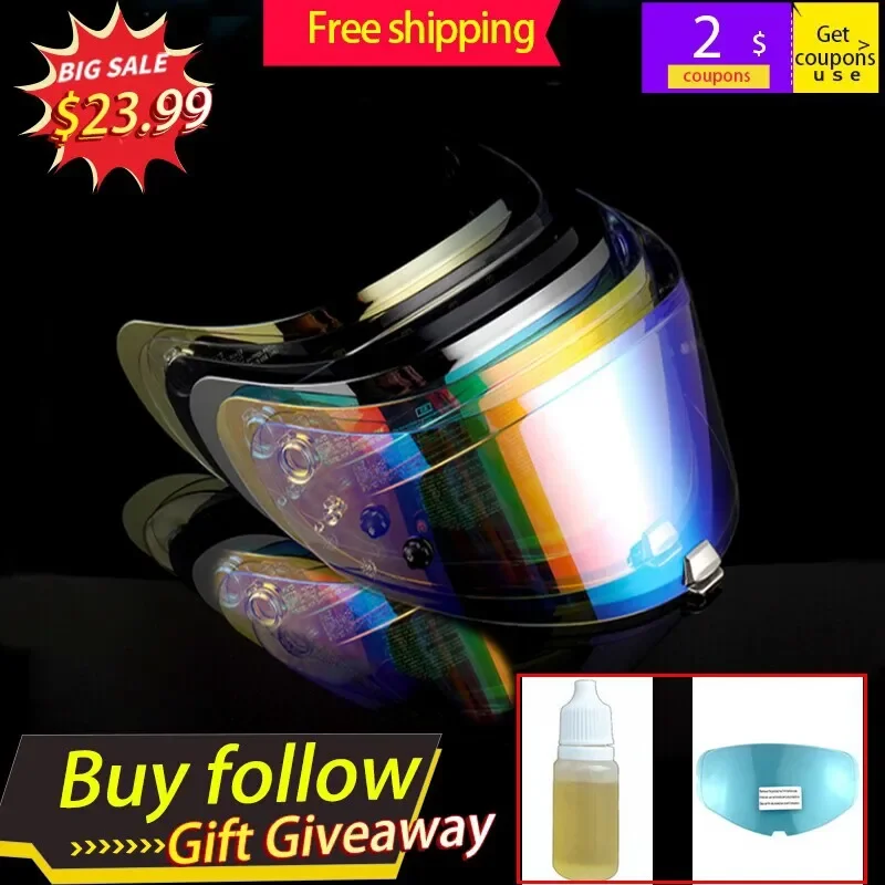 Lente Visiera Casco Hj-26 Per Hjc Rpha 11 Rpha 70