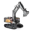 1:14 Huina Remote Control Truck 2.4g Scale Alloy Professional Long Arm Rc Excavator Caterpillar Truck Kid's Outdoor Toy Gift 1