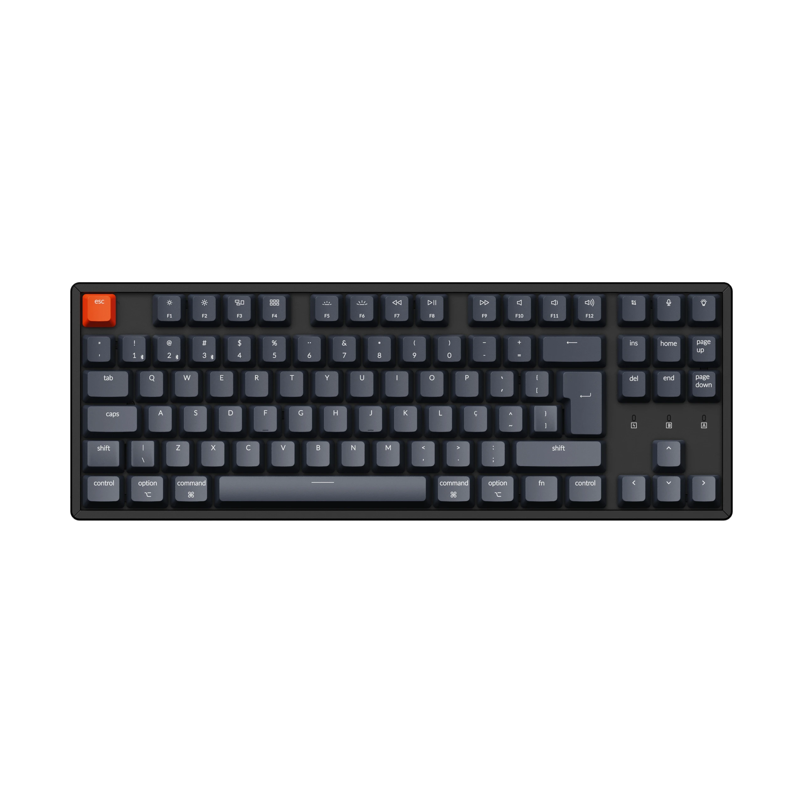 Keychron-pt-br Full Keycap Grupo Layout Abs Teclado Mecânico - Imagem 3