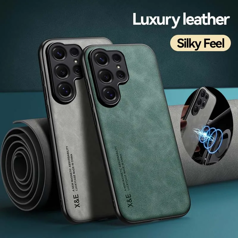 Luxury Leather Ultra Thin Silky Feel Phone Case - Soft Cover