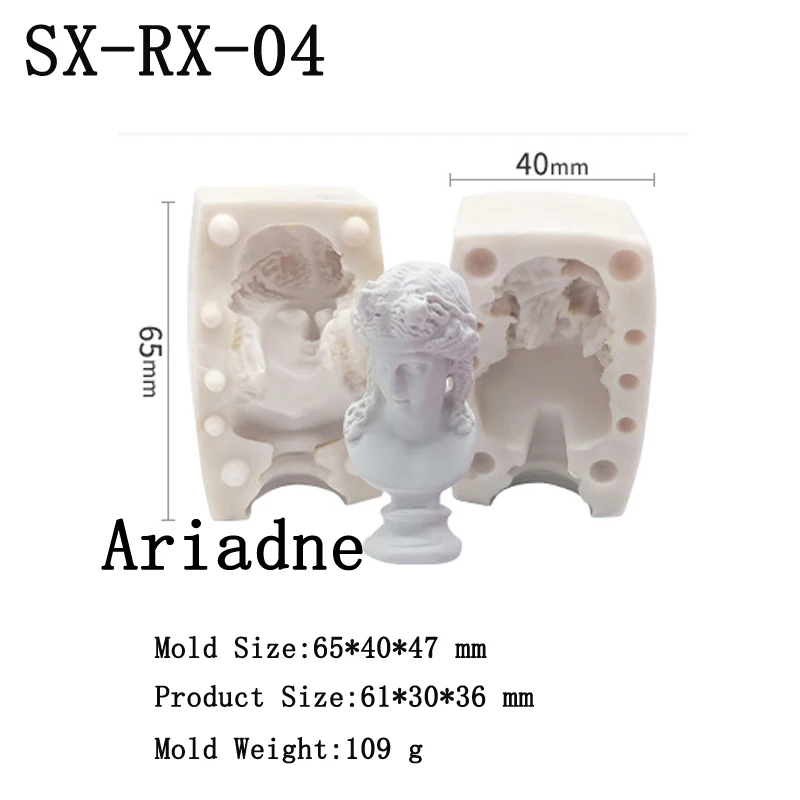 1 Moule En Silicone, 10 Mèches De Bougie Et 1 Support De