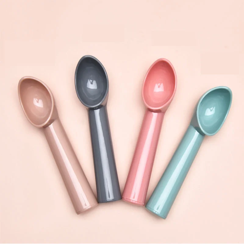 Ice Cream Scoops Stacks Thickened PP Ice Cream Digger Non-Stick Fruit Ball Maker Watermelon Tools Kitchen Gadgets ice cream scoop