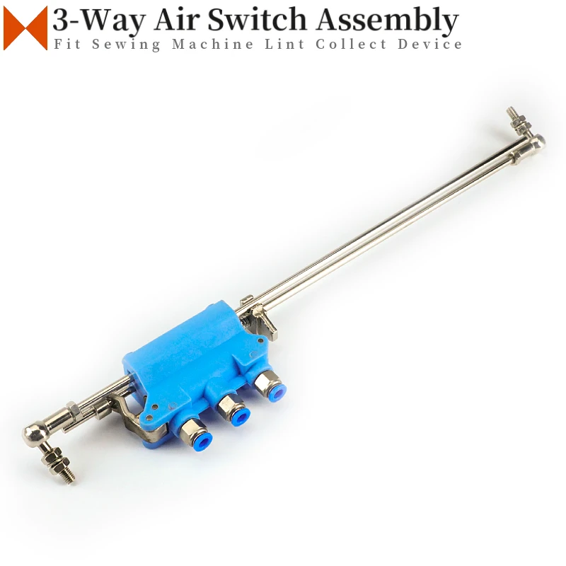 

360A-3 3-Way Air Switch Pedal ASM. Fit Vacuum Suction System (Dust Move / Lint Collect) For Industrial Sewing Machine