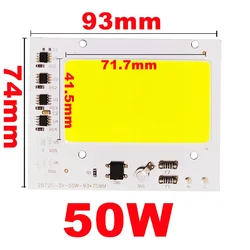 High - Performance LED COB Chip Light Source for DIY Lighting Projects (50W)