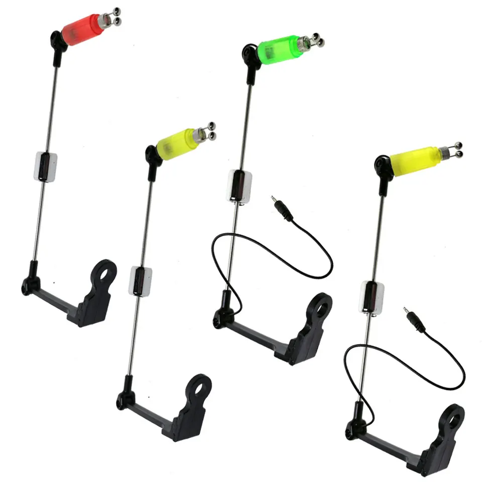 Dr.Fish 3 / 4 pezzi colori LED pesca morso allarme,Carp