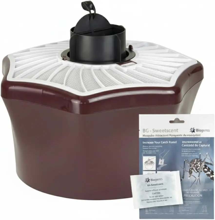 Eco-Friendly Outdoor Mosquito Trap with Sweet Scent Lure: A Pesticide-Free, Pet-Safe Repellent Solution
