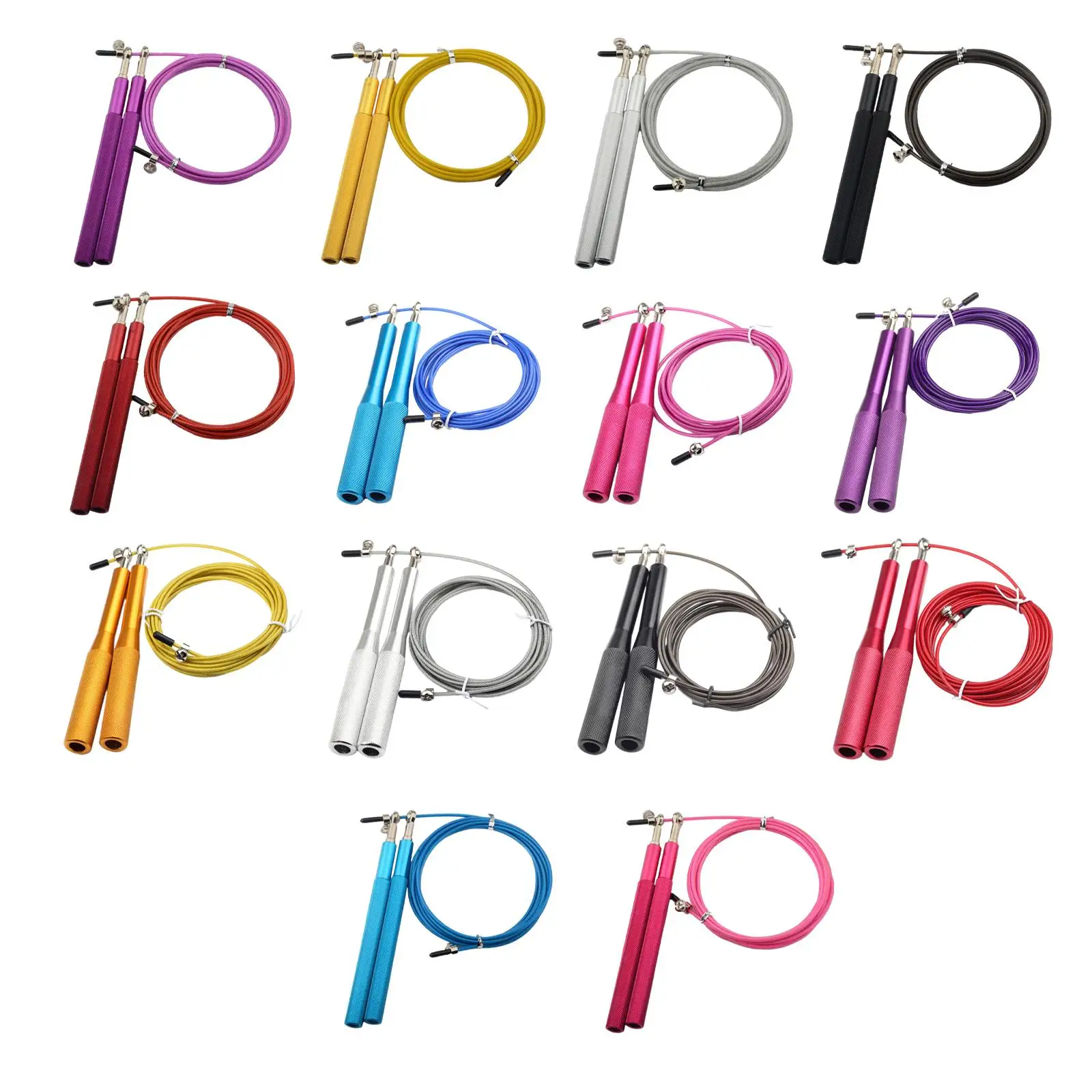 Speed Jump Rope Skipping Rope 300cm Adjustable Length Outdoor Workouts Fitness Boxing Speed Umping