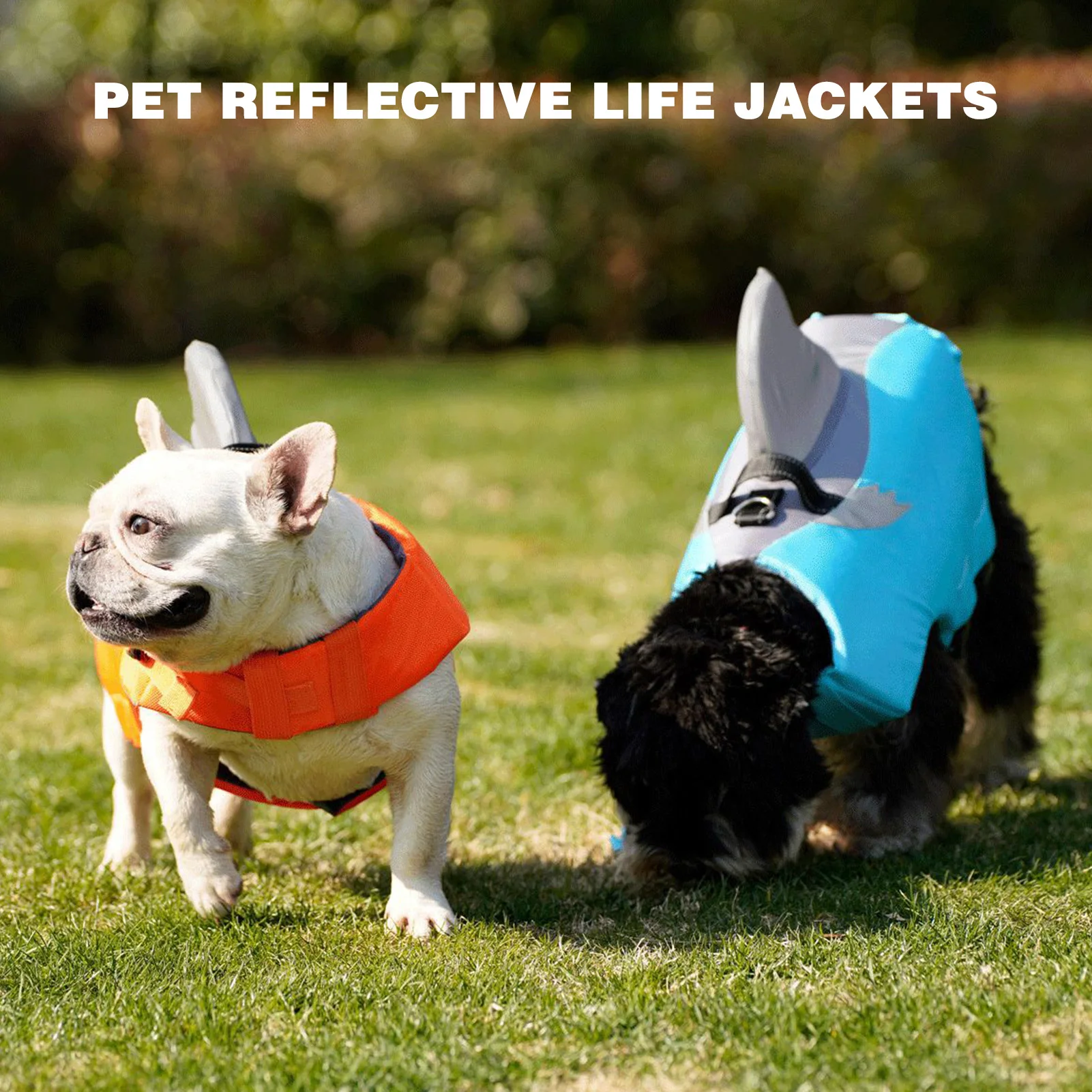 

Summer Dog Life Jacket High Buoyancy Dog Safety Vest with Rescue Handle for Small Medium Large Dogs Reflective Safety Swim Vest