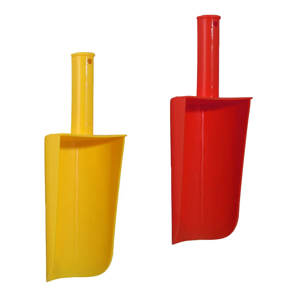 

Beach Shovel Plastic Short Handle Sand Spade Sand Scoop Sandbox Kit Red Yellow Shovel Toys Gardening Shoveling Digging Snow