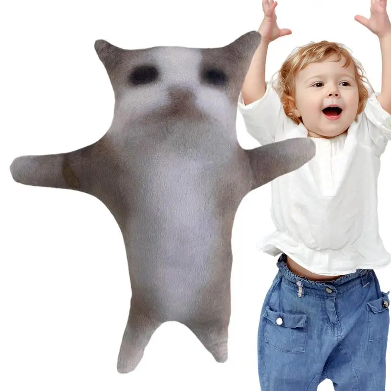 

Счастливая кошка, плюшевая набивная кошка со звуком, 11,8 дюйма, милая кошка, плюшевая Интерактивная кошка, плюшевая кошка, набивная кошка, счастливая кошка