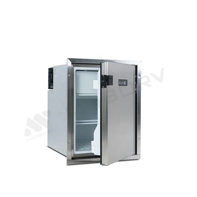 

MOTORHOME PART ACCESSORIES RECREATIONAL VEHICLE CAMPING CAR CE Certified RV appliances DC 12V 24V50L Mini Fridge Marine Boat