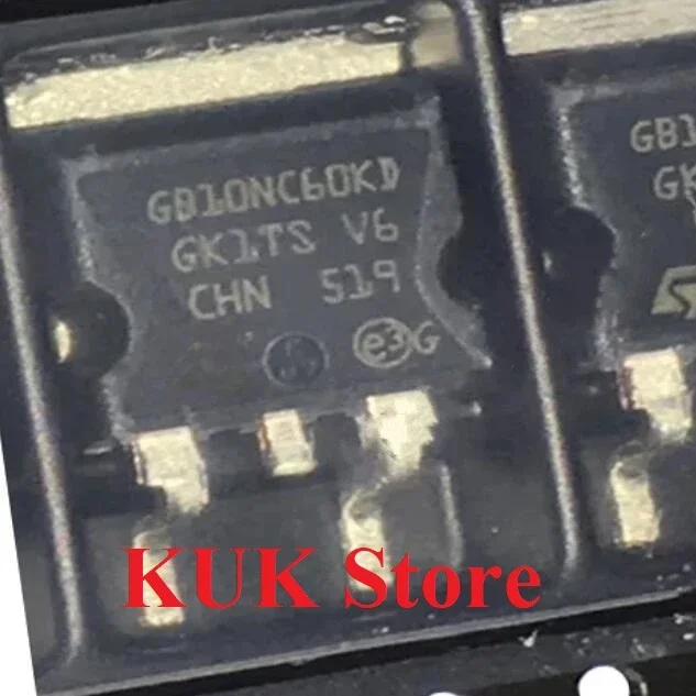 

Оригинальный 100% новый GB10NC60KD STGB10NC60KD D2PAK 10 шт. ~ 50 шт.