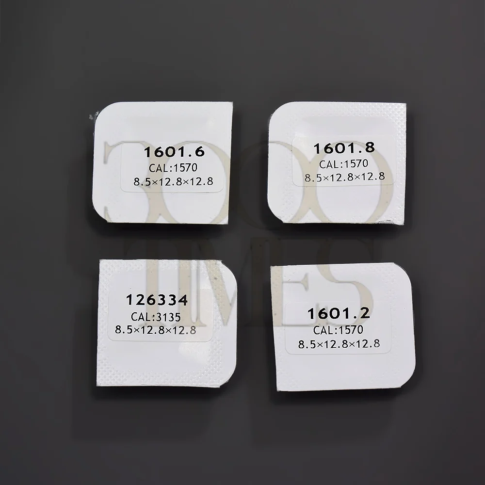 Argento Oro Svizzero Fatto A Mano Adatto Per Rolex Datejust Cal.1530 1570 Placcato Oro Verde Luminoso