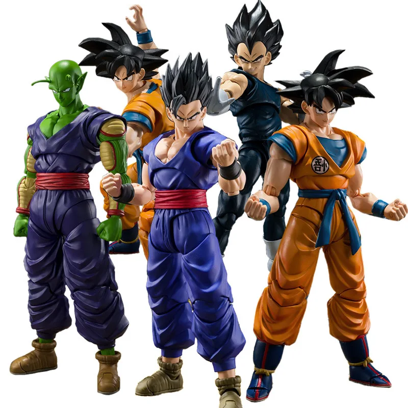 Dragon Ball Z Vegeta Son Goku Figura, Apto Demoníaco, Df Shf Figuarts,  Estatueta de Manga Super Saiyajin, Figuras de Ação Kong Studio, Presente