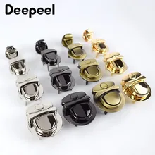 

Deepeel 5pcs Metal Turn Lock Snap For Handbag Women Bag Twist Locks Clasps Closure DIY Latch Buckle Hardware Accessories H4-2