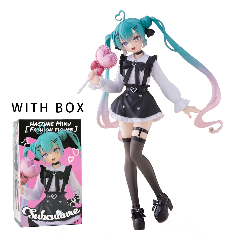 19cm Sexy Girl Hatsune Miku Anime Figure Fashion Subclture Miku Action  Figure Room Decorations PVC Collection Model Doll Toys - AliExpress