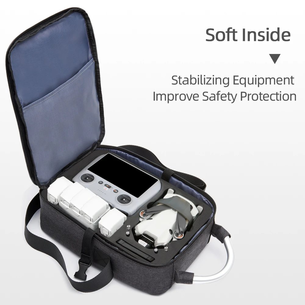 Sac de Transport pour Drone DJI Mini 4 Pro - Étui de Rangement Portable